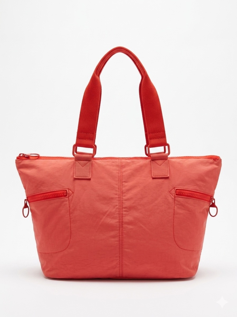 Vintage Y2K Gap 2004 Cotton Utility Tote Bag Coral Indie Sleaze Cargo Large